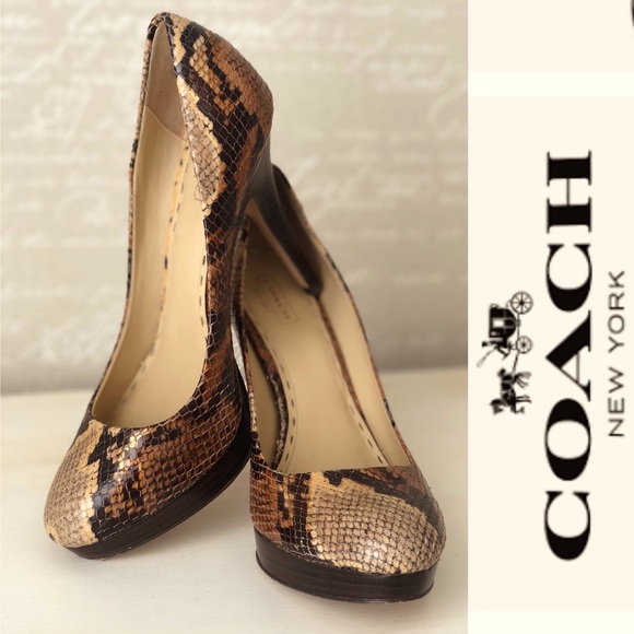 Coach Shoes Coach Pump Poshmark